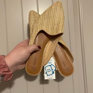 12W NWT Mules! Wide width!
